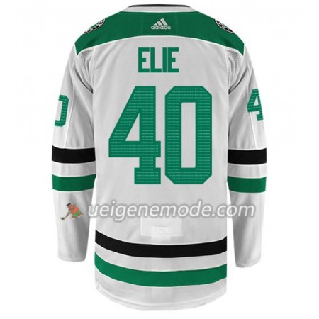 Herren Eishockey Dallas Stars Trikot REMI ELIE 40 Adidas Weiß Authentic